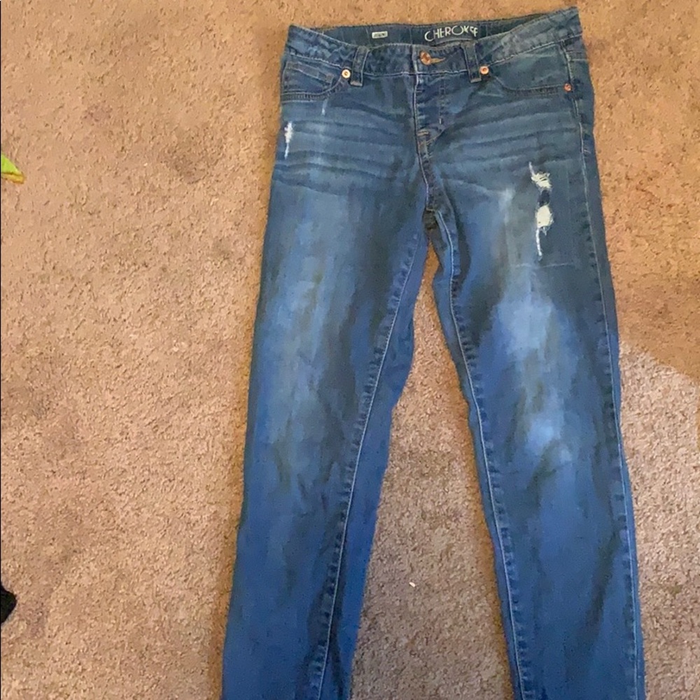 One pair of jeans